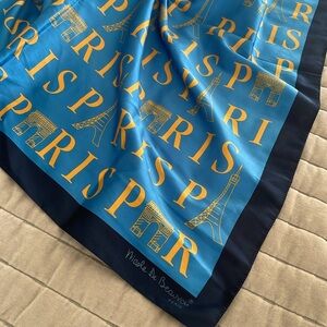 Simone de Beauvoir silky XL scarf Paris